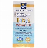 NORDIC NATURALS BABY'S VITAMIN D3 DROP