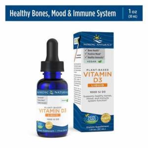 NORDIC NATURALS VITAMIN D3 LIQUID 1000 IU D3 30ML
