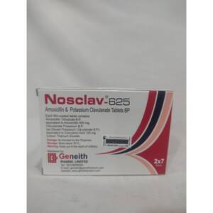 Nosclav (Amoxicillin/Clavulanic acid) 625mg Tab