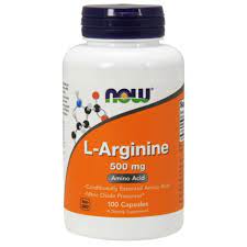 NOW L-ARGININE 500MG X 100 VEG. CAPS