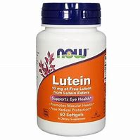 NOW LUTEIN 10MG X 60SOFTGEL