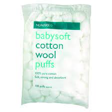 NUMARK COTTON WOOL BALLS X 100