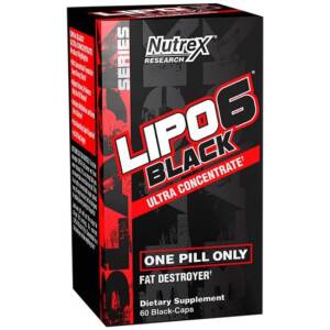 NUTREX LIPO6 BLACK FAT DESTROYER X 60CAPS