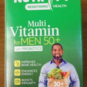 NUTRIFY MULTIVITAMIN MEN 50+ X 30TABS