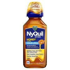 NYQUIL SEVERE COLD&FLU HONEY SYRUP 354ML
