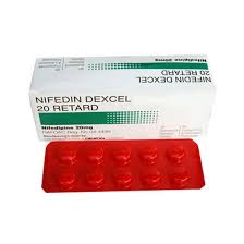 Nifedine Dexcel 20 retard