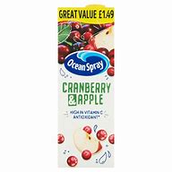 OCEAN SPRAY CRANBERRY & APPLE 1 LTR