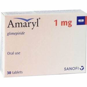 Amaryl (Glimepiride) 1mg Tab