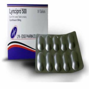 Lyncipro (Ciprofloxacin 500mg) Tab
