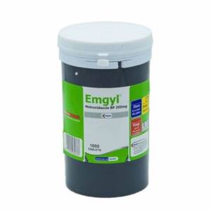 Emgyl (Metronidazole) 200mg x 1000Tabs