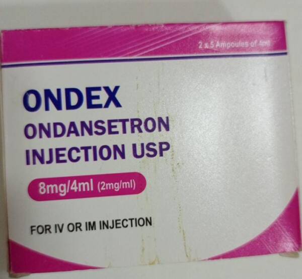 ONDEX ONDASETRON INJECTION 8MG X 10AMPS