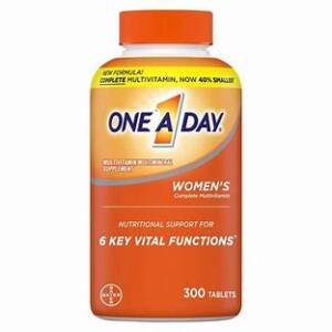 ONE A DAY WOMEN'S 6 KEY VITAL FUNCTIONS *300TABLETS