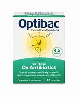 OPTIBAC FOR THOSE ON ANTIBIOTICS * 10CAPS