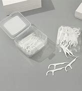 OPTIC WHITE DENTAL FLOSS PICK PRO-DENTAL *100