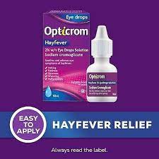OPTICROM HAYFEVER EYE DROP 10ML