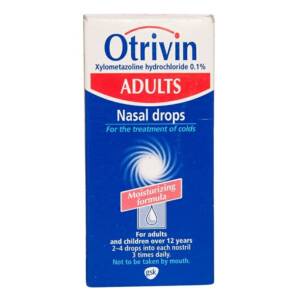 Otrivine Adult Drops 1% (Nig) 10Ml