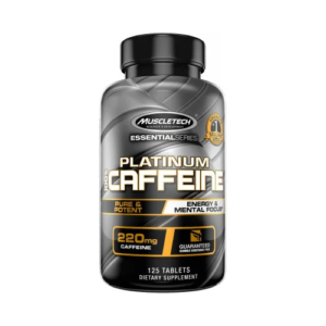 MuscleTech Platinum 100% Caffeine (125 Tablets)