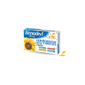 Benadryl Allergy Liquid Release (10mg)