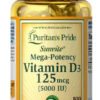 P/P VITAMIN D3 (125MCG) 5000IU X100