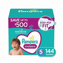 PAMPERS CRUISERS SIZE 5 X144