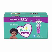PAMPERS CRUISERS SIZE 6 X120