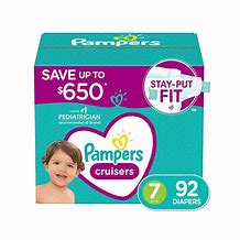 PAMPERS CRUISERS SIZE 7 X92