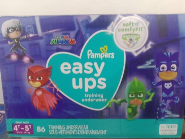 PAMPERS EASY UPS TRAINING UNDERWEAR 4T-5T