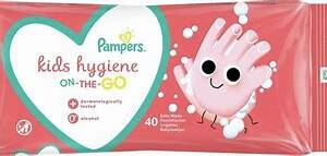 PAMPERS ON-THE-GO WIPES * 40