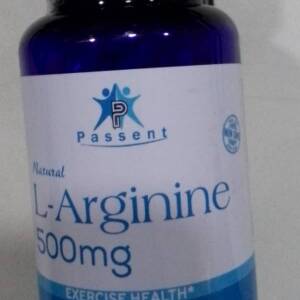 PASSENT NATURAL L-ARGININE 500MG X 60CAPS