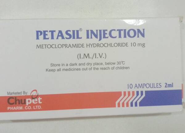 PETASIL METOCLOPRAMIDE 10MG INJECTION