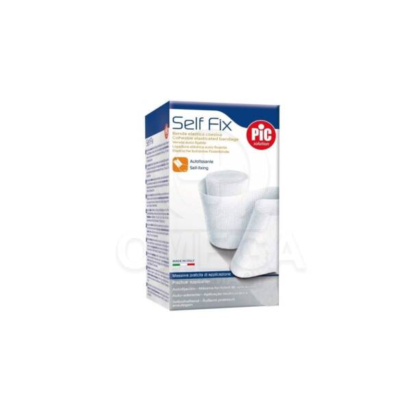 PIC SELF FIX ELASTIC CREPE BANDAGE 8CM x 4M