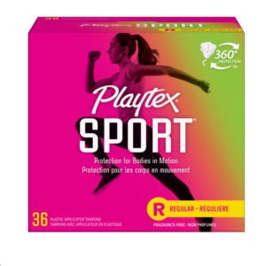 PLAYTEX SPORT REGULAR *36 TAMPONS