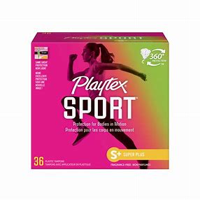 PLAYTEX SPORT S+ SUPER PLUS