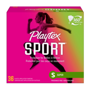 PLAYTEX SPORT SUPER *36 TAMPONS