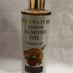 PURE NATURE EGYPTIAN ALMOND OIL WITH VIT. C&E