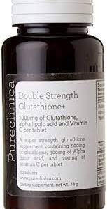 PURECLINICA DOUBLE STRENGTH GLUTATHIONE+