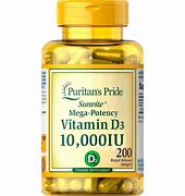 PURITAN'S PRIDE VITAMIN D3 125MCG (5000IU) *200