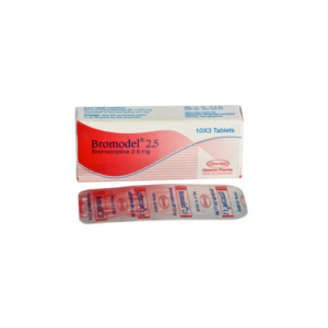 Bromodel Bromocriptine 2.5mg