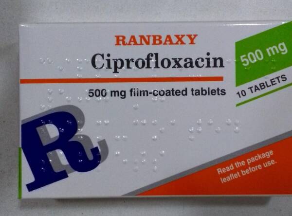 RANBAXY CIPROFLOXACIN 500MG X 10TABS