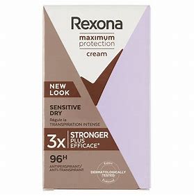 REXONA MAXIMUM PROTECTION CREAM  96H