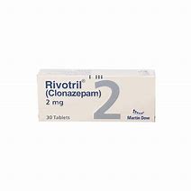 RIVOTRIL CLONAZEPAM 2MG X 20 TABS