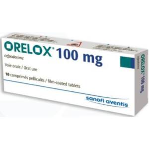 Orelox (Cefpodoxime) 100mg Tab