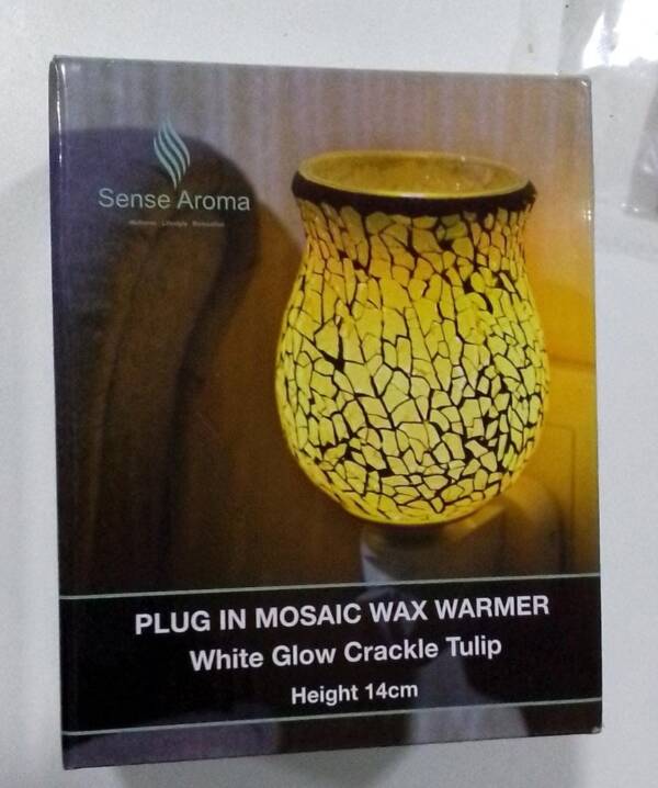 SENSE AROMA PLUG IN MOSAIC WAX WARMER