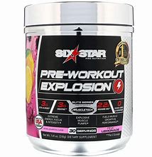SIXSTAR PRE-WORKOUT EXPLOSION 210G PINK LEMONADE