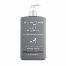 SKIN BY ZARON MEN 5-IN-1 BODY WASH 500ML