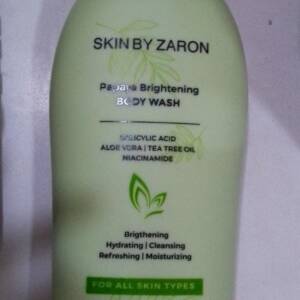 SKIN BY ZARON PAPAYA BRIGHTENING BODY WASH 650ML