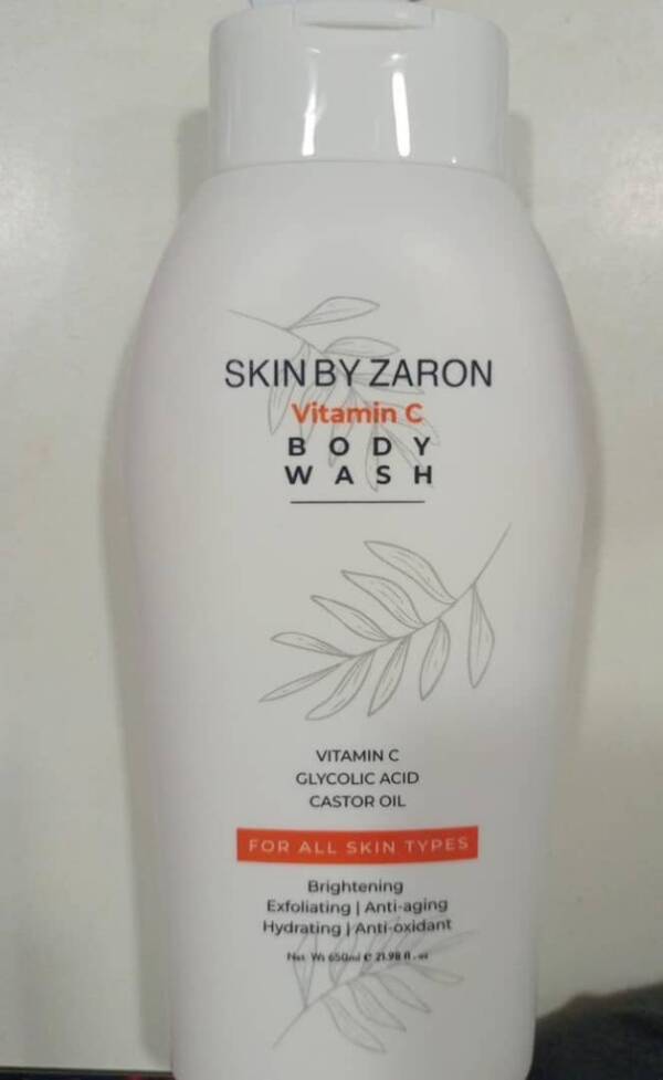 SKIN BY ZARON VITAMIN C BODY WASH 650ML