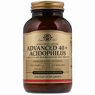 SOLGAR ADVANCED ACIDOPHILUS PLUS *60 VEG CAPSULES