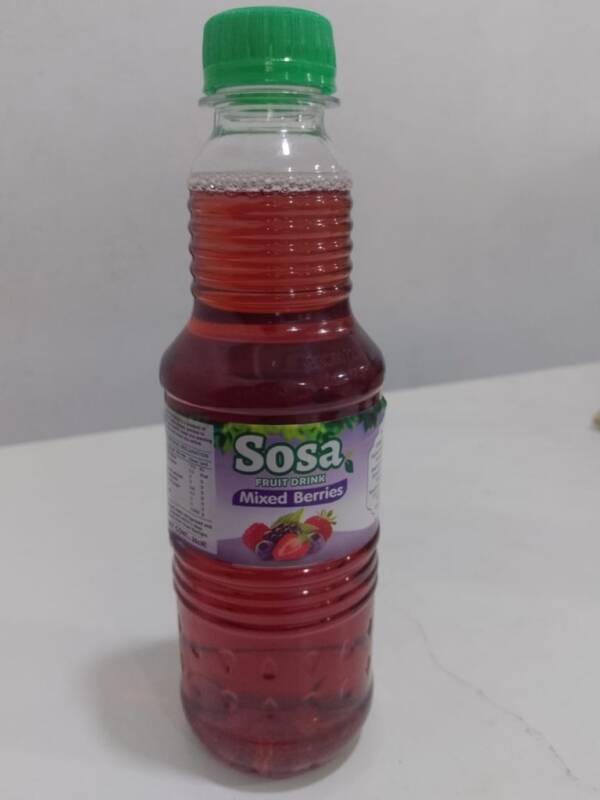 SOSA FRUIT DRINK MIXED BERRY 35CL