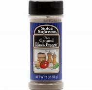 SPICE SUPREME PURE GROUND BLACK PEPPER